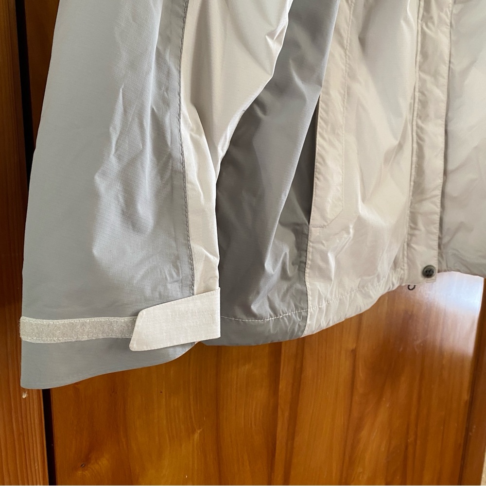 Eddie Bauer NWT WeatherEdge Jacket Mid Weight Shell White Gray Women’s XXL - Picture 3 of 16